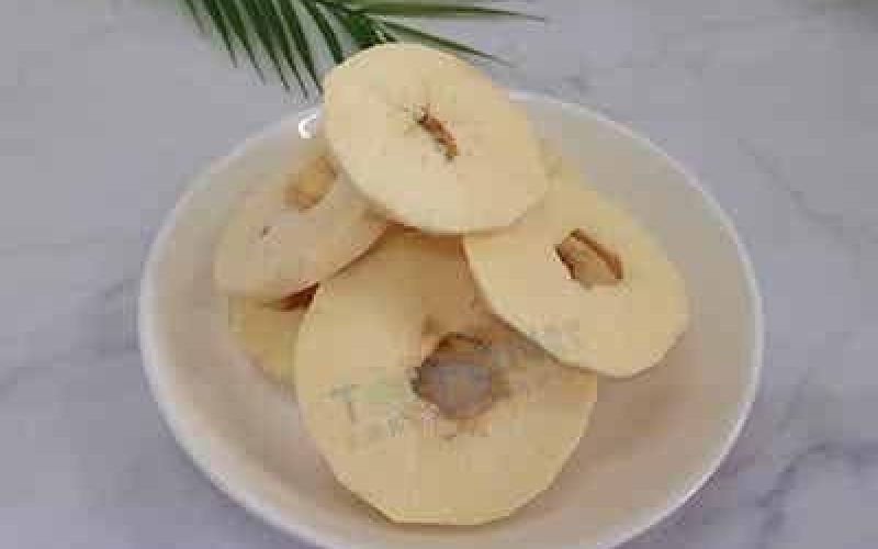 蘋(píng)果片凍干：果蔬真空冷凍干燥機(jī)應(yīng)用蘋(píng)果凍干加工